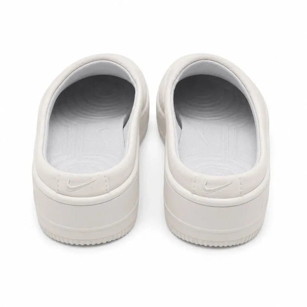 Nike Air Force 1 Lover XX Mule Platform Clog Slip On Shoes Womens 7.5 Ivory
